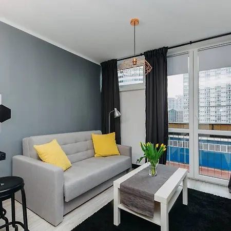 4eco Charm Grzybowska Center Апартаменты