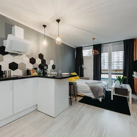 Apartmán 4eco Charm Grzybowska Center Varšava