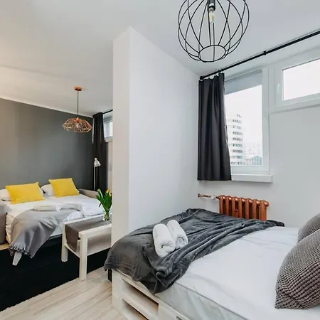 4eco Charm Grzybowska Center Апартаменты